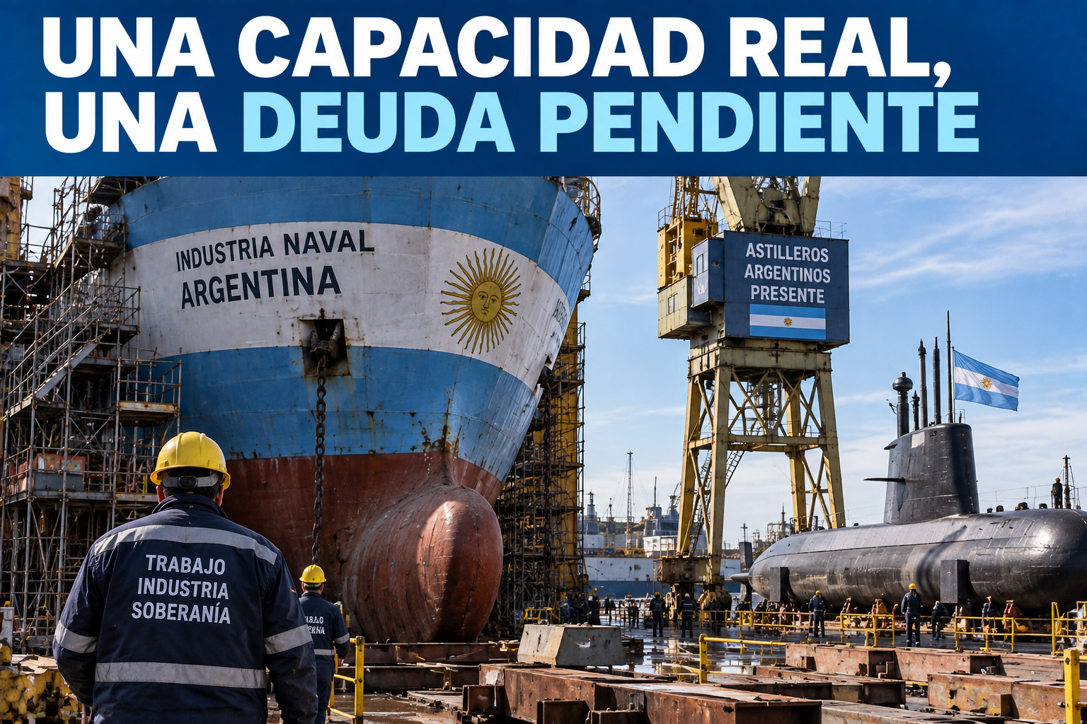 Fletes, divisas y soberanía: la deuda pendiente de la industria naval