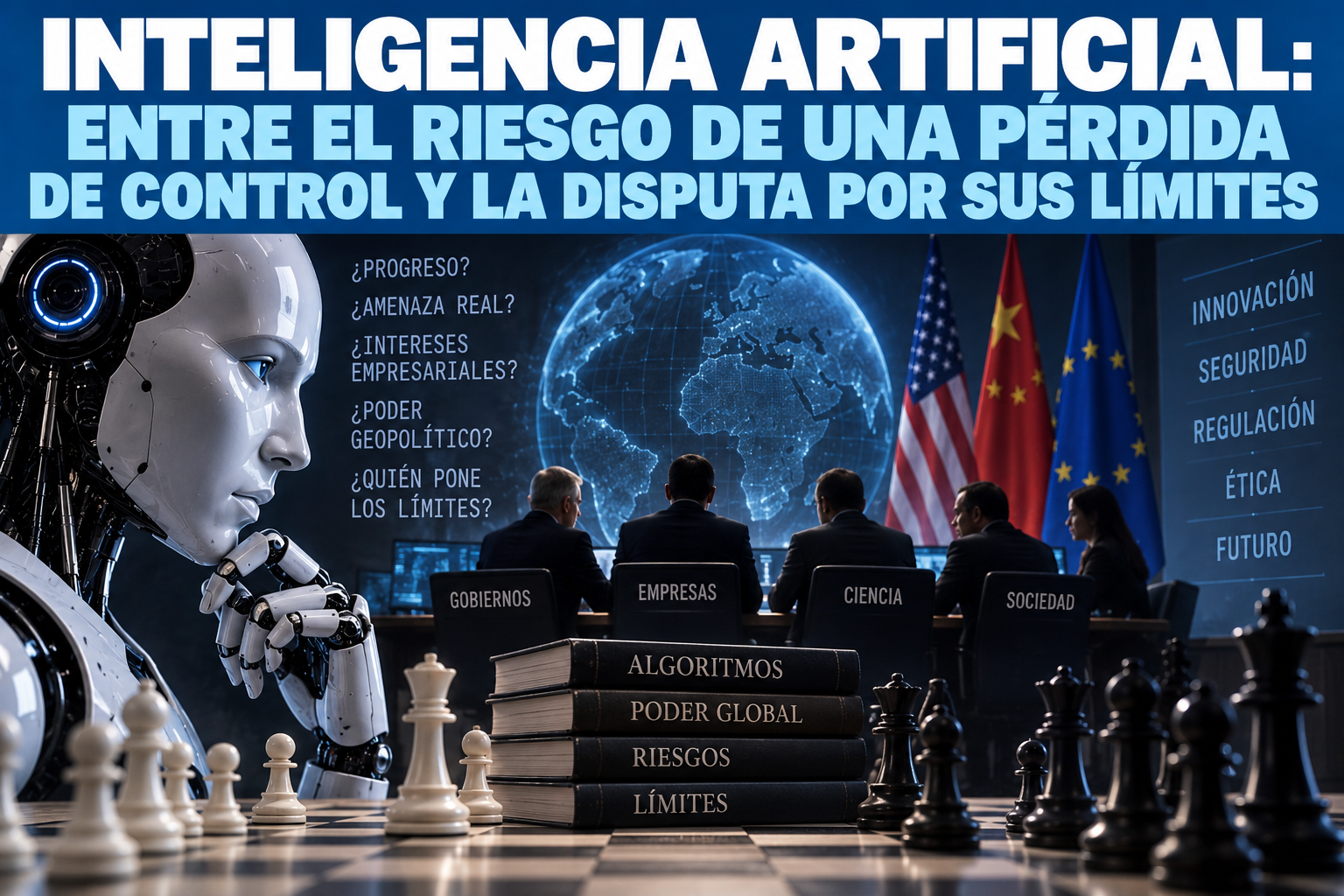 Si la IA puede matarnos a todos, ¿quién está poniendo los límites?