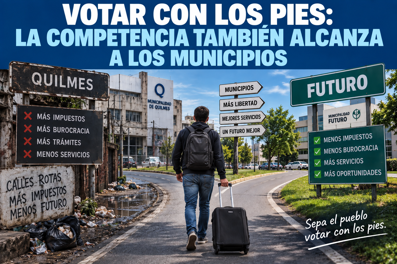 Votar con los pies: un modelo que funciona en todo el mundo