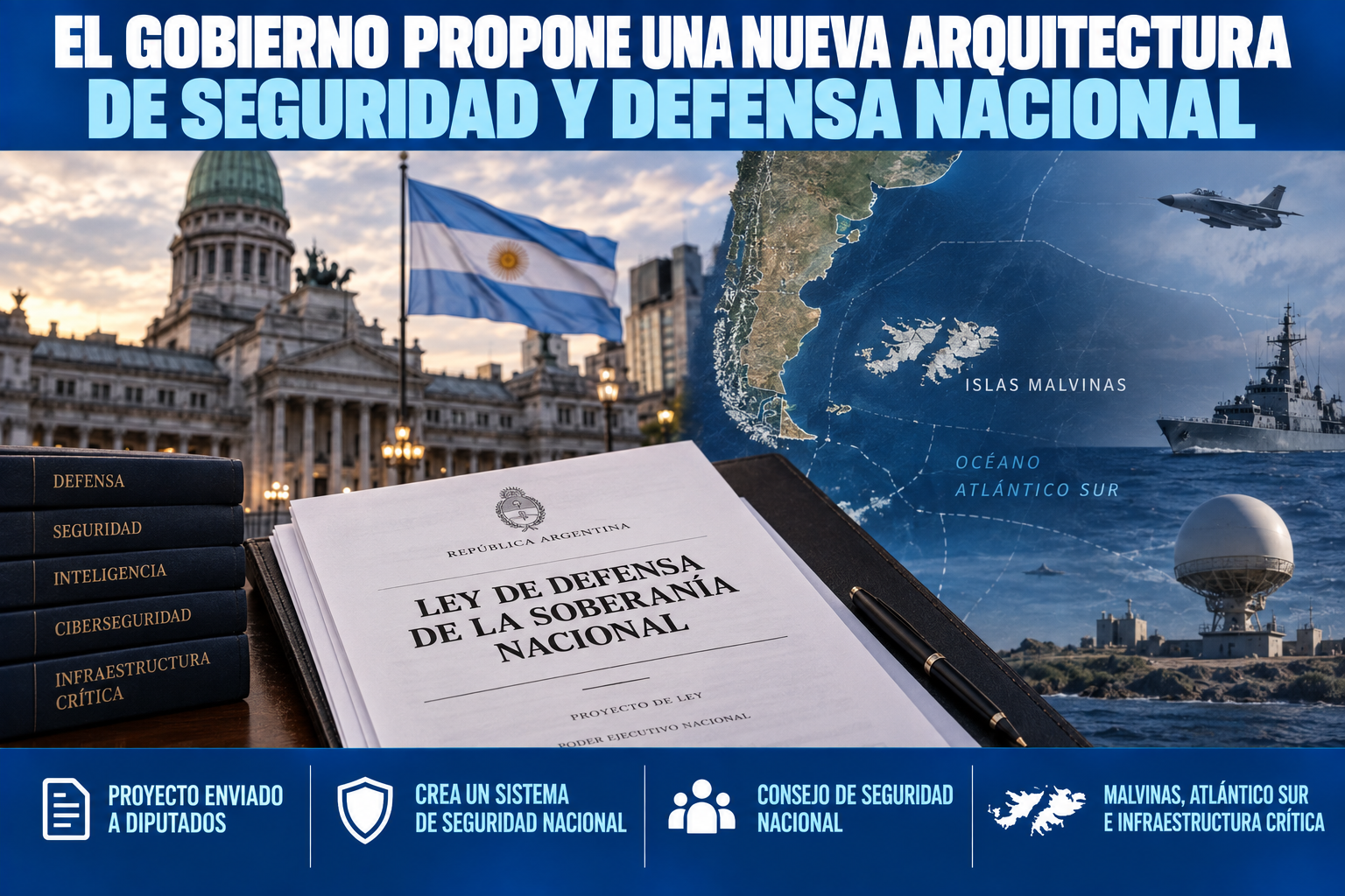 El Gobierno propone una amplia reforma del sistema de seguridad y defensa nacional